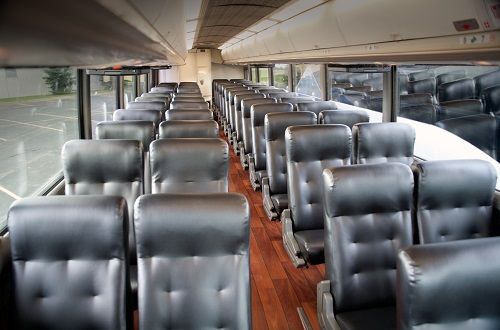 Luxury Motorcoach Interior