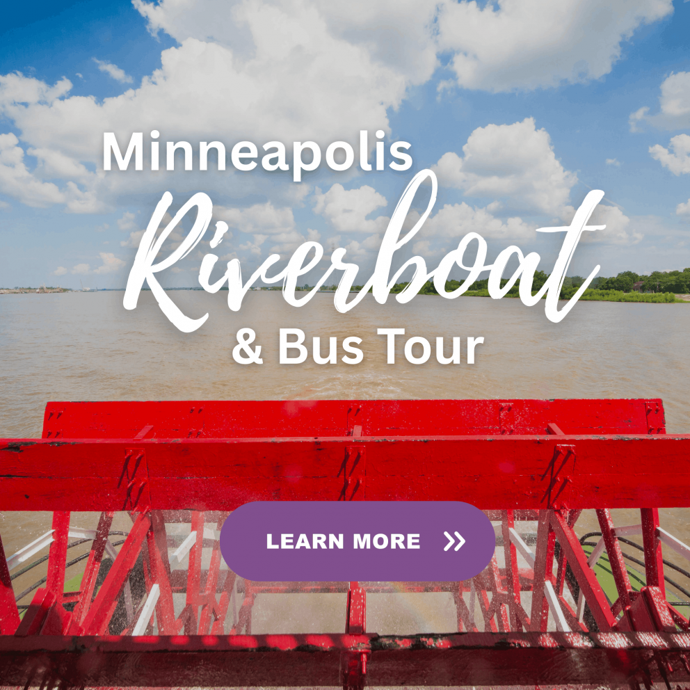 Minneapolis Riverboat & Bus Tour